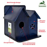 HAND MADE TWINNING BIRD HOUSE