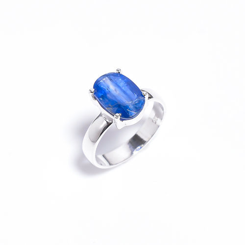 925 sterling silver blue Kyanite ring Indian handmade silver jewelry for wholesale