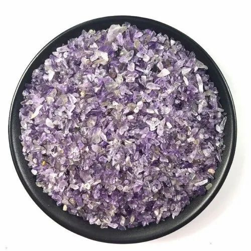 Natural Purple Amethyst Gemstone Chips