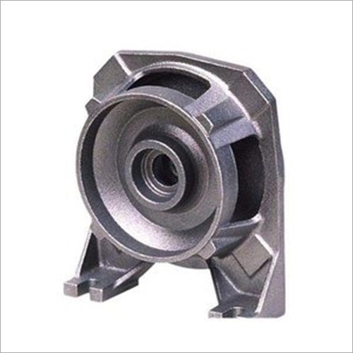 Ductile Iron Casting Pump Shell - Grey Powder Coated, Automotive Use, Enhanced Nodular Iron Material