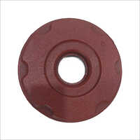 Cast Iron Flywheel - Alloyed Cast Iron, Red Powder Coated Finish | For Automotive Use, Precisely Cut Surfaces