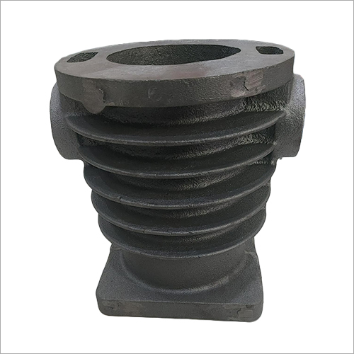 Cast Iron Air Cooler Cylinder - Grey Iron Material Shot Blasted Surface Finish | Durable Design for Efficient Cooling Performance