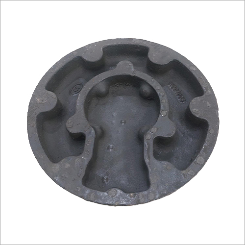 Cast Iron Top Head Plate - Grey Iron Shot Blasted Finish | Durable Grey Design for Heavy-Duty Applications