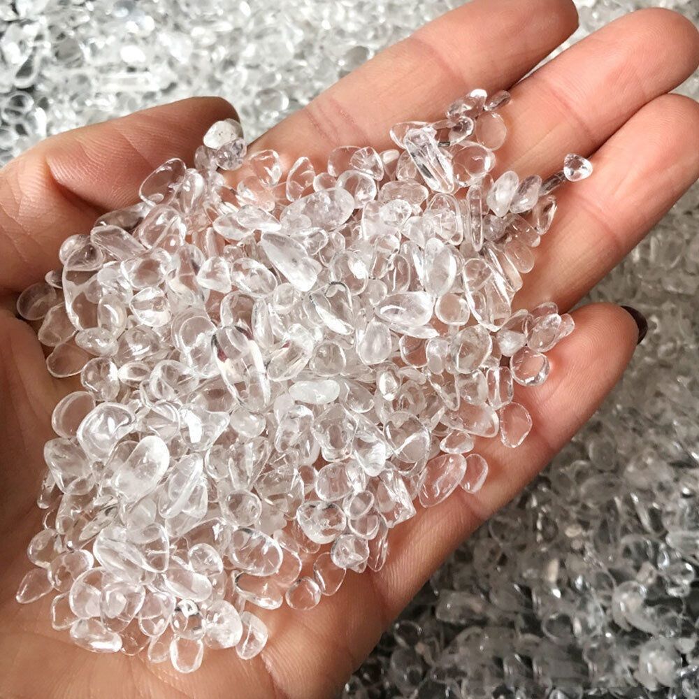 Natural Clear Quartz Gemstone Chips