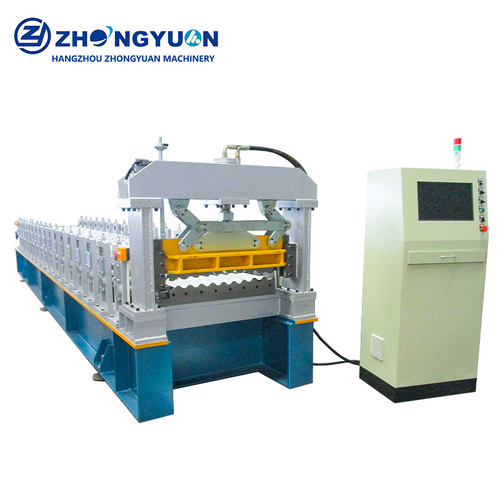 metal corrugated sheet roll forming machine