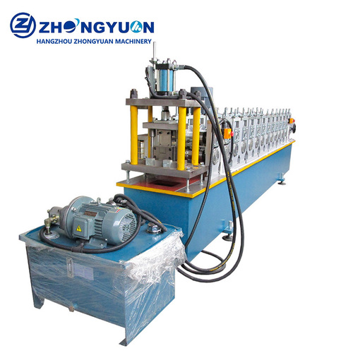 C U stud and track roll forming machine