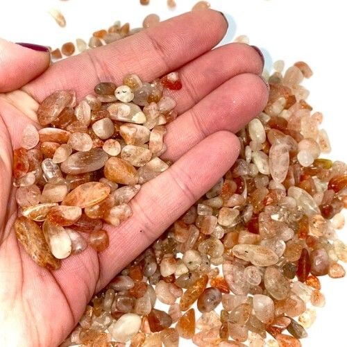 Natural Sunstone Gemstone Chips