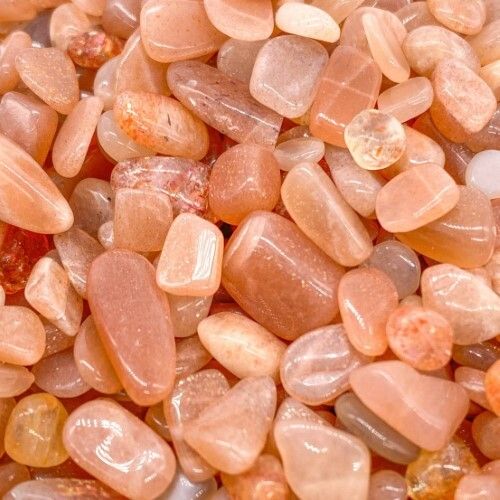 Natural Sunstone Gemstone Chips