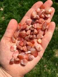 Natural Sunstone Gemstone Chips