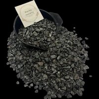 Natural Hematite Stone Gemstone Chips - 1 Kg Pack, Aaa Grade, Free-sized 5mm To 10mm, Silver Color Natural Stone Chips