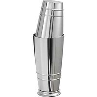 Silver Glass Cocktail Shaker