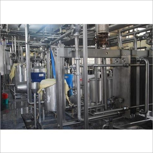 Silver Automatic Milk Pasteurizer Plant