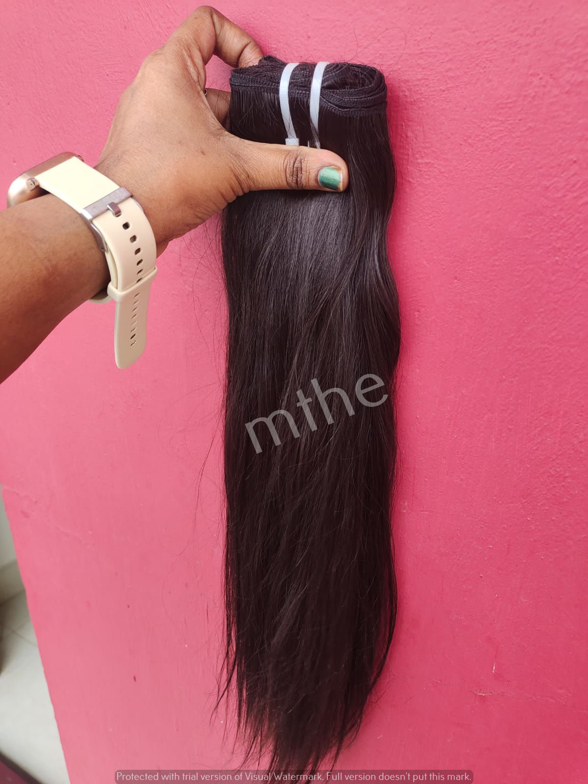 UNPROCESSED MACHINE WEFT STRAIGHT HAIR EXTENSIONS