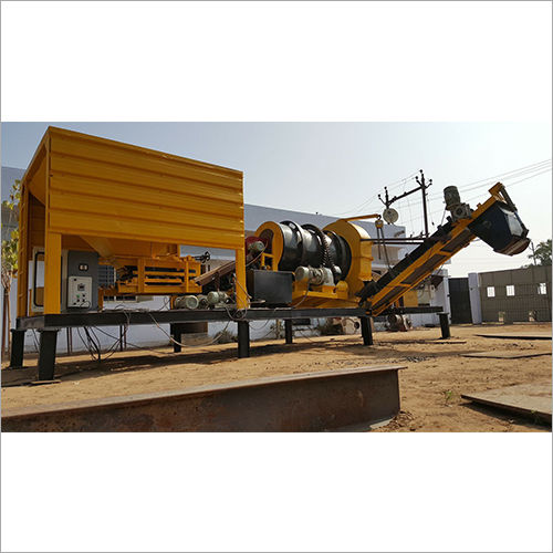 Mild Steel Asphalt Mini Drum Mix Plant