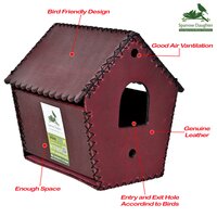 WRINCKLE D ROOF BIRD HOUSE FOR LOVE BIRD HOUSE