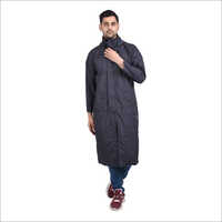 Rain Coat For Men GB Caption Coat - Polyester Material, Foldable Design, Black Color, Lightweight at 300g | Stylish and Functional for All Seasons