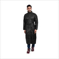 Rain Coat For Men And Boys - Plastic, Foldable, Black, 300 Grams | All Season Durability, Stylish Design, Perfect For Outdoor Activities