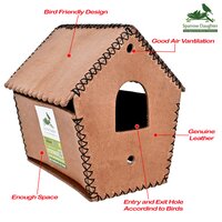 WRINCKLE D ROOF BIRD HOUSE FLINCH