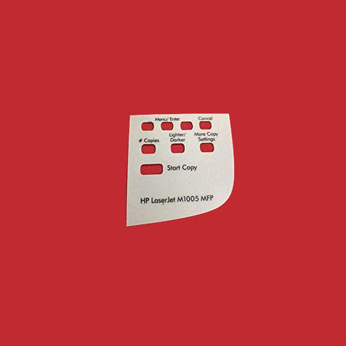 Printer Panel Sticker HP M1005