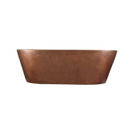 Freestanding Hammered Copper Bathtub