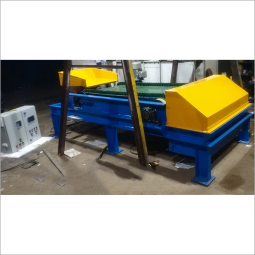 Eddy Current Separator - Industrial Grade, Yellow And Blue Color | High Efficiency Magnetic Separation