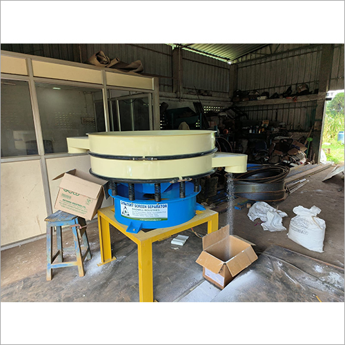 Blue And Green Vibrating Screen Separator