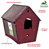 WRINCKLE D ROOF BIRD HOUSE FLINCH BIRD