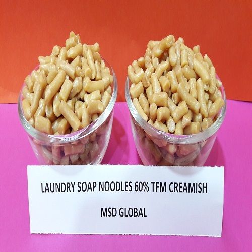 laundry soap noodles 60% TFM creamish