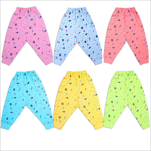 Baby Pajama - Cotton Blend, Sizes S-XL | Soft Pastel Colors, Comfortable Elastic Waist & Bottom, Unisex Kids Printed Patterns