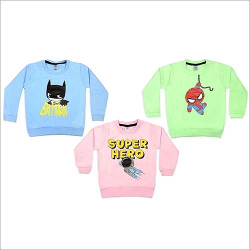 Winter Baby T Shirt - Woolen Fabric, Sizes S-XL, Multi Color, Full Sleeves | Anti-Wrinkle, Breathable, Quick Dry, Non-Toxic, Washable