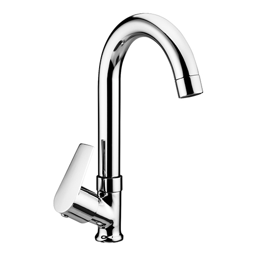 Chrome Plated Swan Neck Mixer