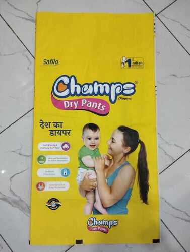 DIAPER PACKAGING BOPP LAMINATED PP WOVEN BAGS