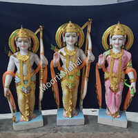 Multicolor Marble Ram Darbar Statue - Product Type: Sculpture