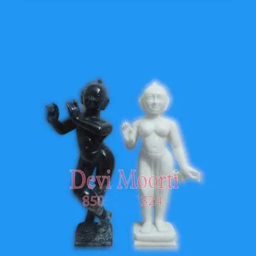 Iskon Radha Krishana Marble Statue - Feature: Easy To Install