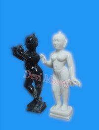 Marble Iskon Radha Krishana Marble Statue
