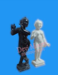 Iskon Radha Krishana Marble Statue