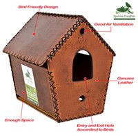 WRINCKLE D ROOF BIRD HOUSE FOR BIRD