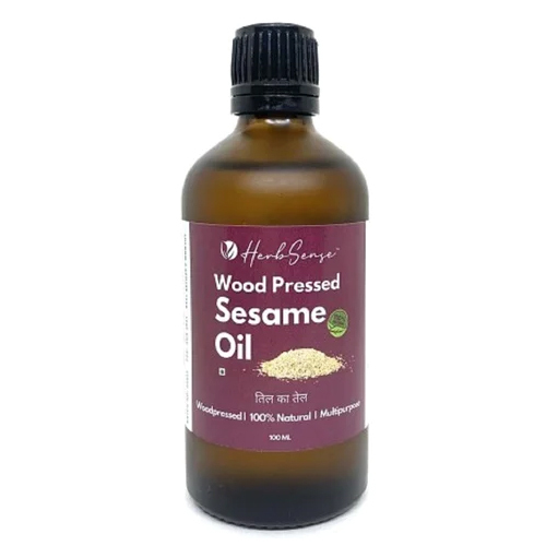 Common 100Ml Wood Pressed Organic Sesame Oil