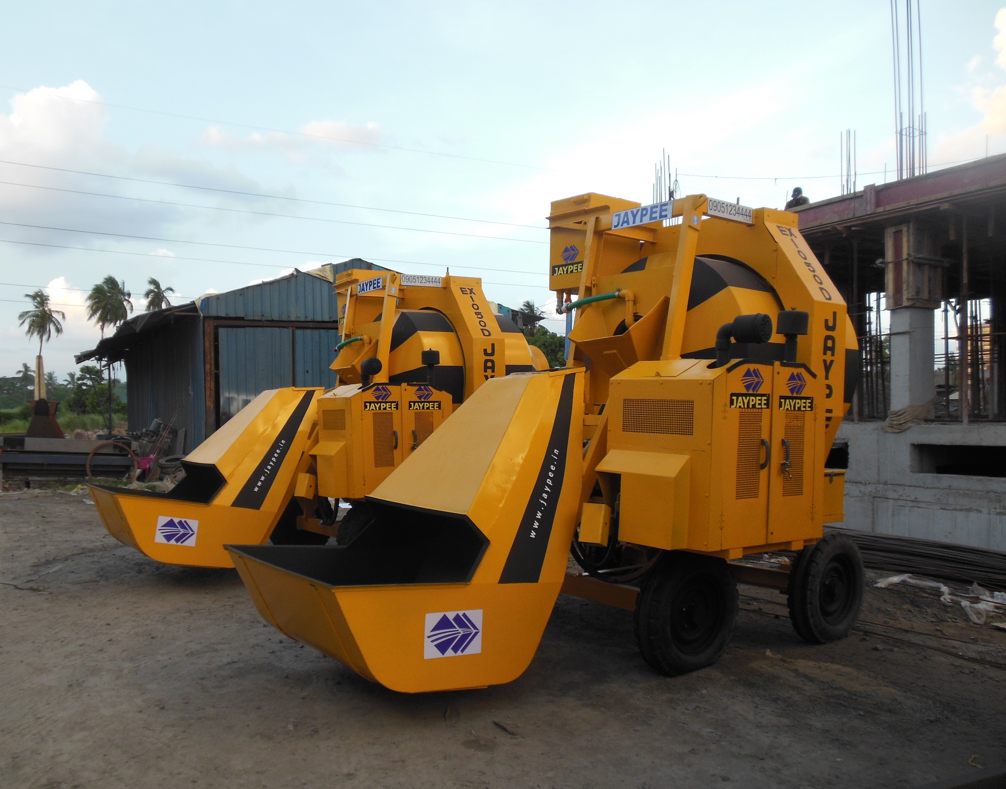 JAYPEE REVERSE DRUM BATCH MIX PLANT EX 1050 (E)