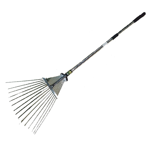Not Coated Telescopic Leaf Rake