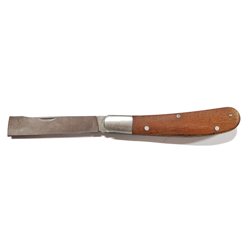Not Coated Grafting And Budding Knives With Wooden Handle