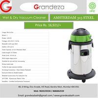 IPC AMSTERDAM 315 STEEL Wet N Dry Vacuum Cleaner