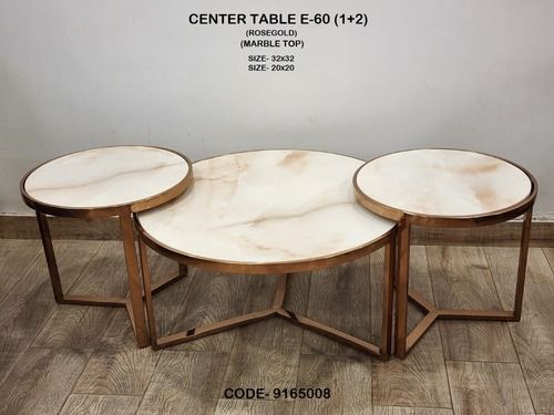 Modern Luxury SS Base Center Table