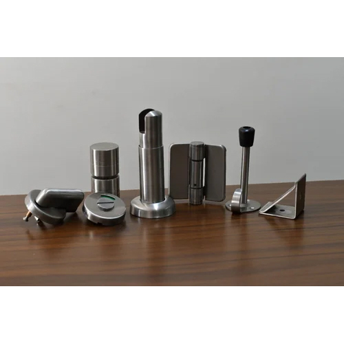 Glossy Toilet Cubicle Hardware And Accessories