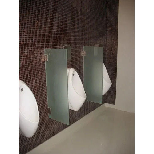 Frosted Glass Urinal Partition