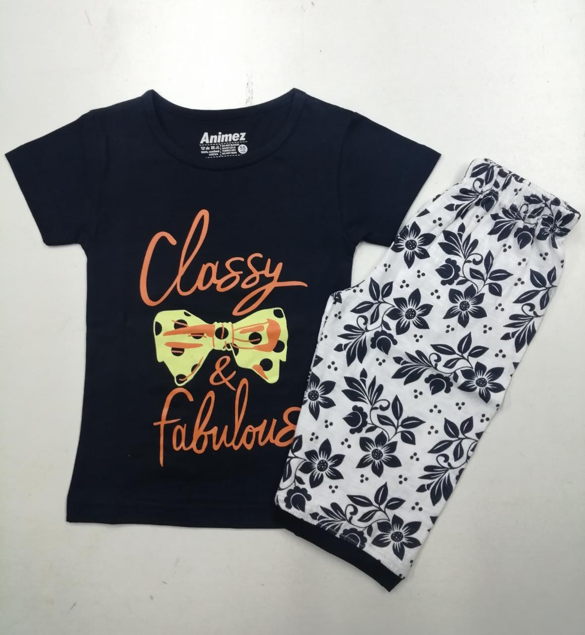 KIDS T SHIRT PAJAMA SET