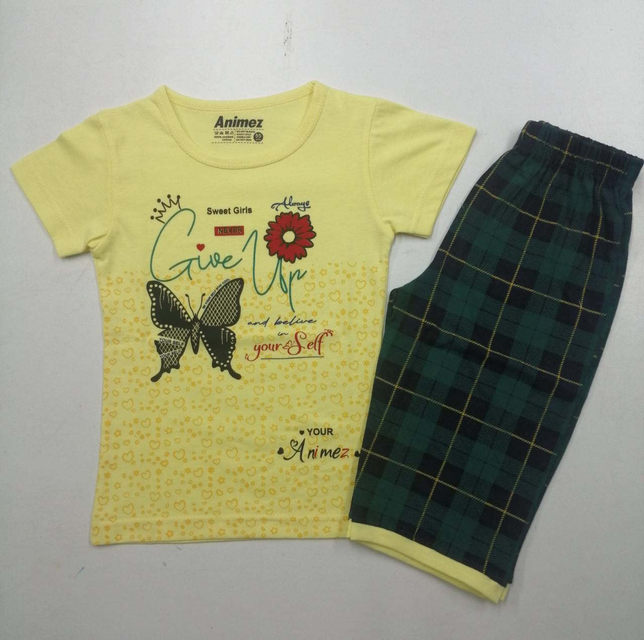 KIDS T SHIRT PAJAMA SET