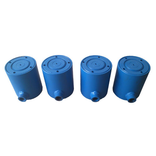 Blue Industrial Hydraulic Remote Jack