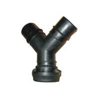 Plastic Sprinkler Y Fittings - Plastic Material, Size 63mm, 75mm, 90mm, 110mm, Y Shape, Buttweld Connection, Working Pressure 200-300 Psi | Industrial Usage, Solid Form, Structure Pipe Application