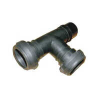 110mm Hdpe Sprinkler Tee - 5-10mm Thickness, Welded Connection Type | Industrial Solid Form, Suitable For Sprinkler And Drainage Applications